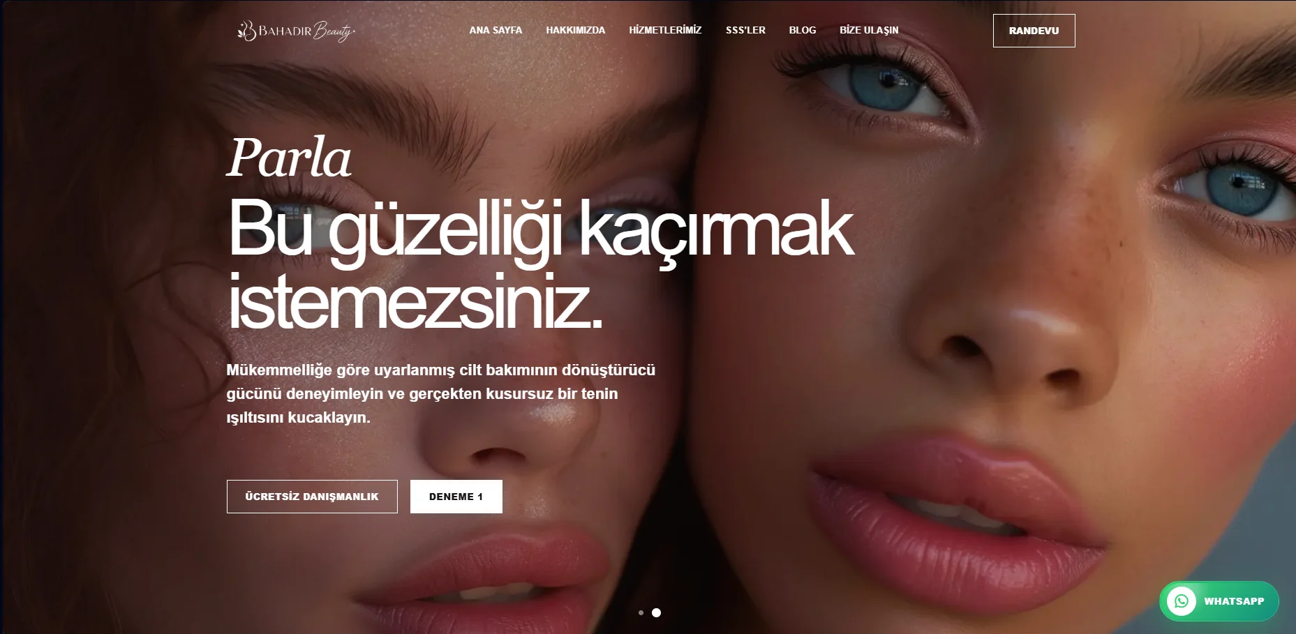 Bahadir Beauty — Güzellik Merkezi WordPress Teması