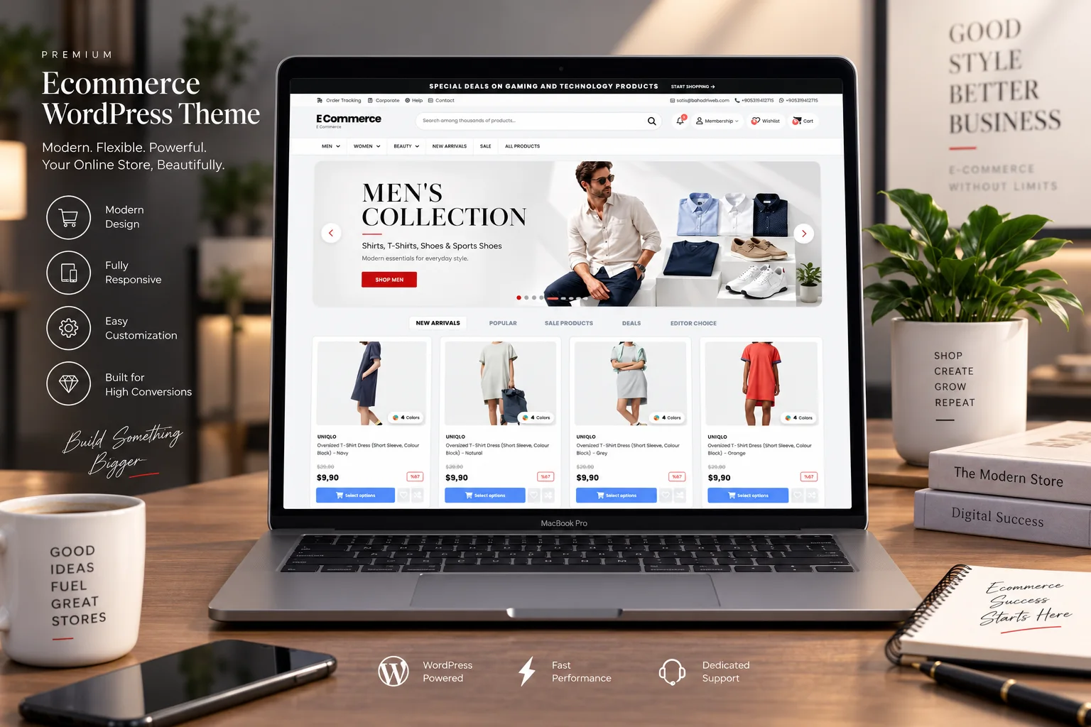 PremiumShop English WooCommerce Ecommerce Theme
