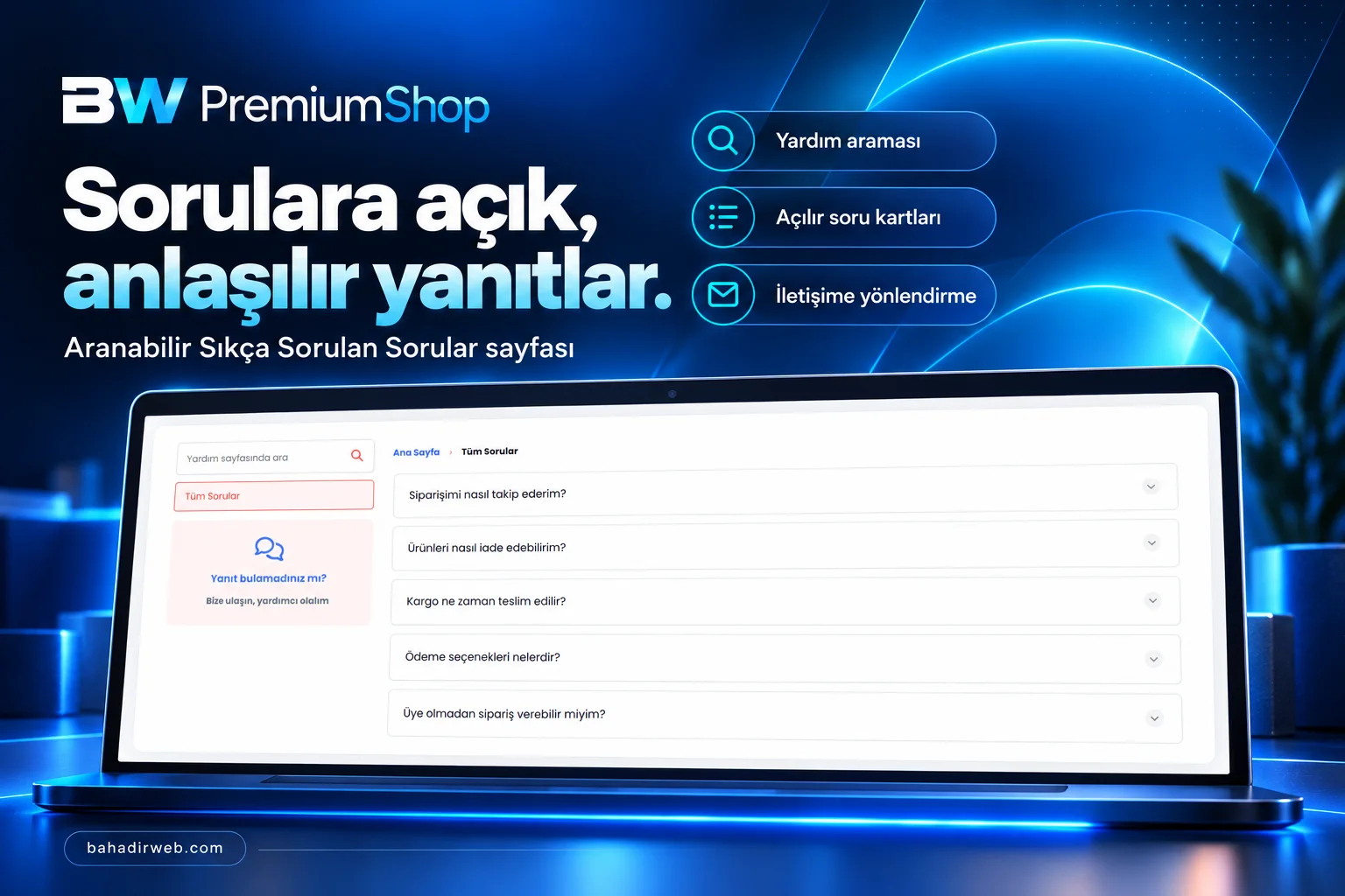 BW PremiumShop Türkçe WooCommerce E-Ticaret Teması küçük görsel 5