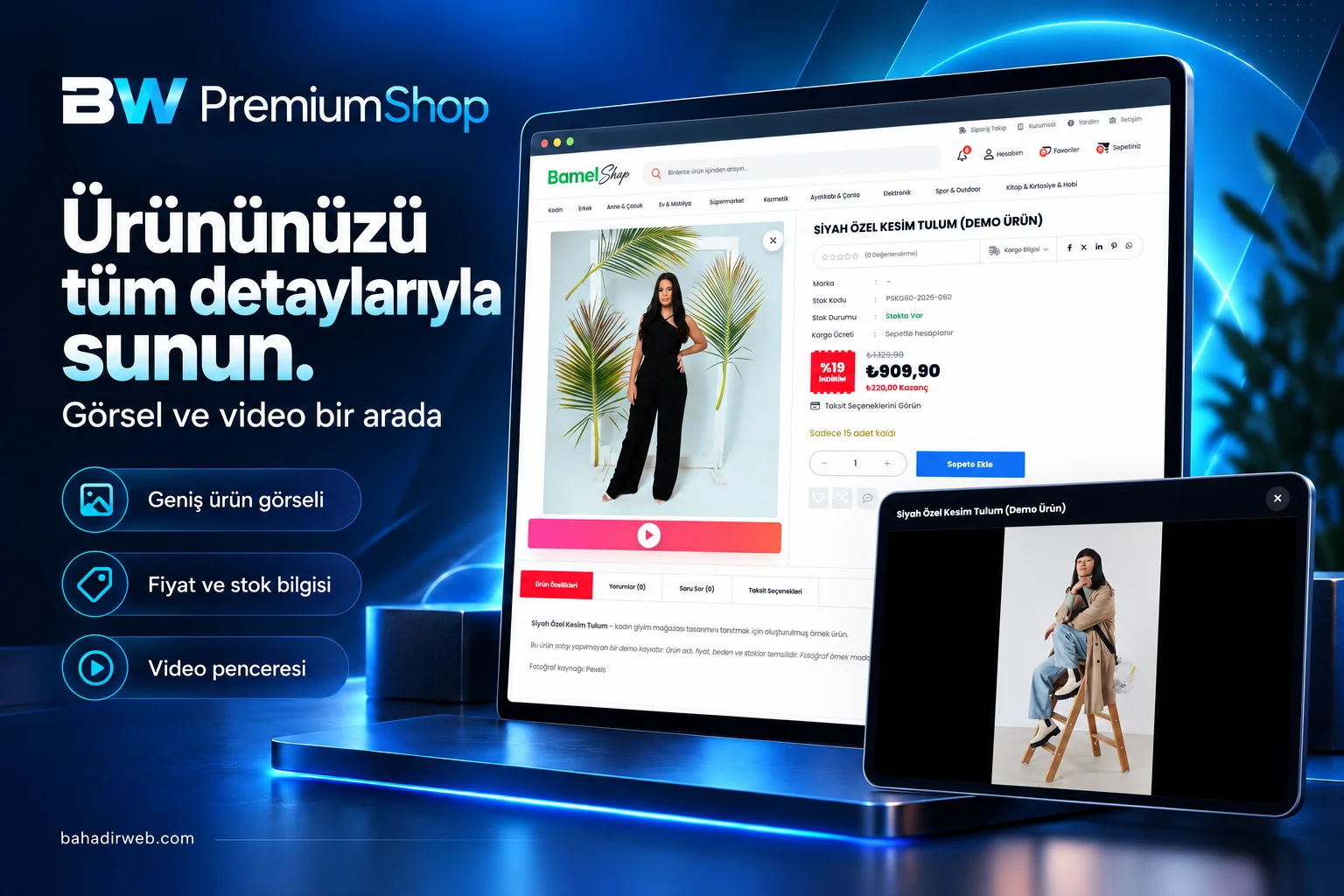 BW PremiumShop Türkçe WooCommerce E-Ticaret Teması küçük görsel 6