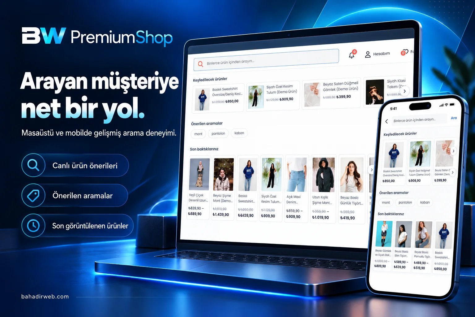 PremiumShop Türkçe WooCommerce E-Ticaret Teması proje ekran görüntüsü
