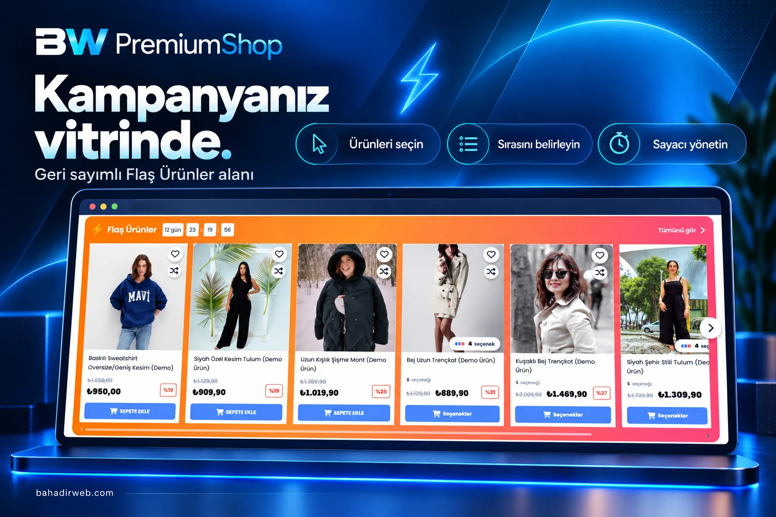 PremiumShop Türkçe WooCommerce E-Ticaret Teması proje ekran görüntüsü