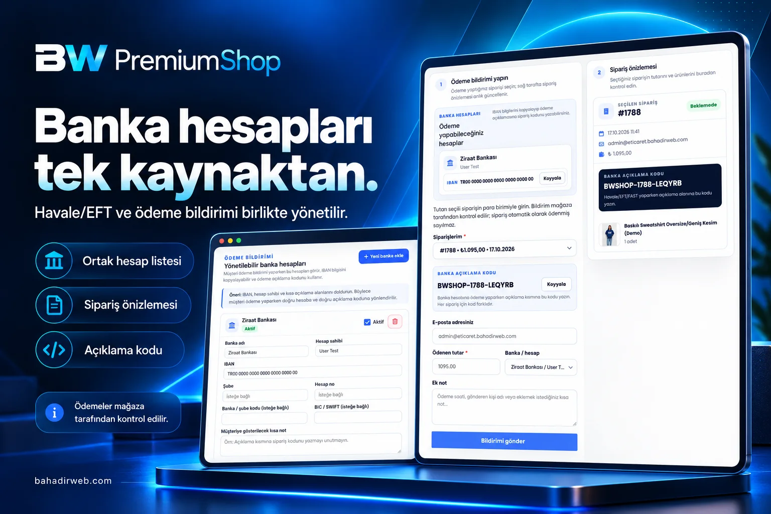 PremiumShop Türkçe WooCommerce E-Ticaret Teması proje ekran görüntüsü